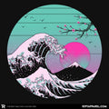 The Great Wave Vapor Aesthetics