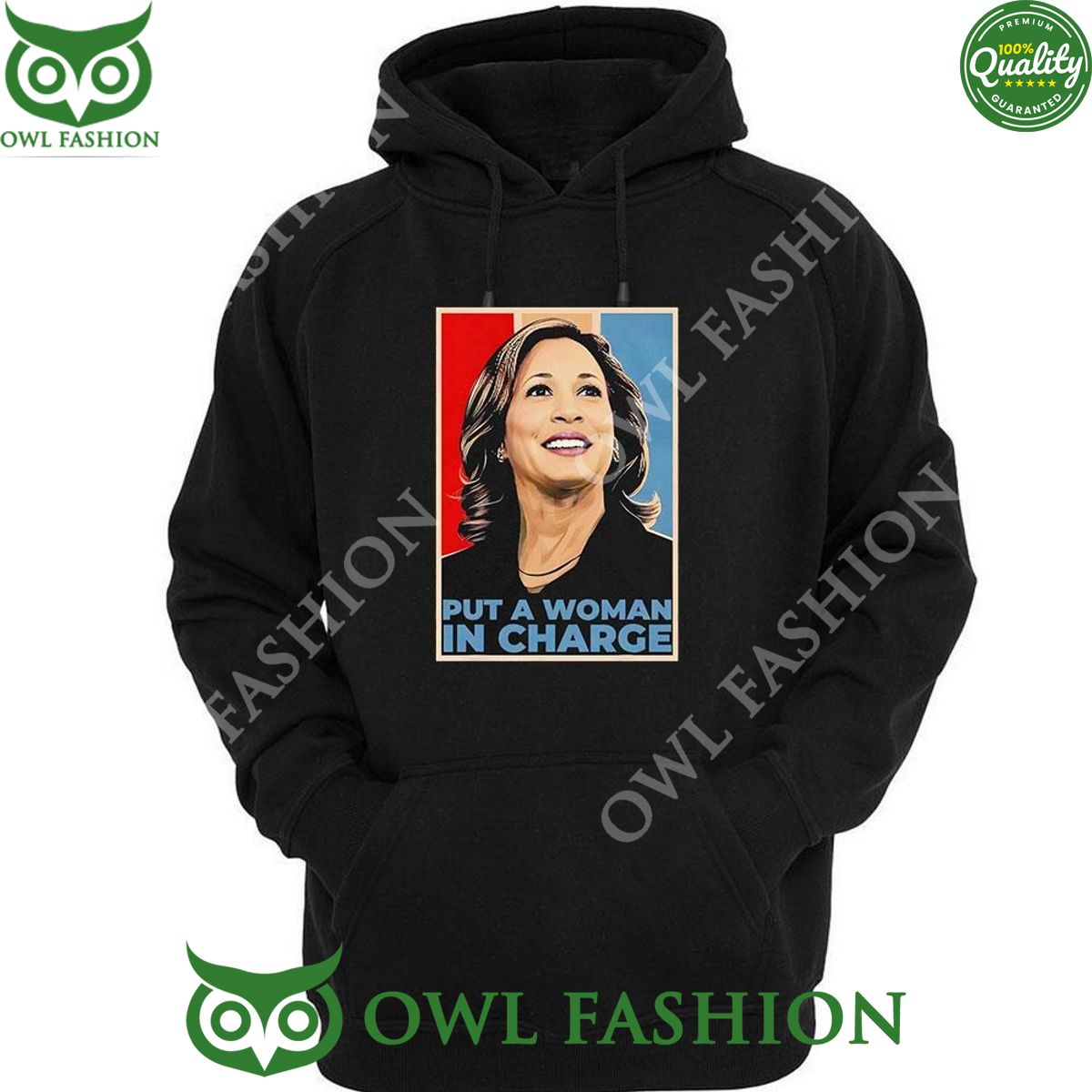 2024 Vintage Put A Woman In Charge Kamala Harris t Shirt