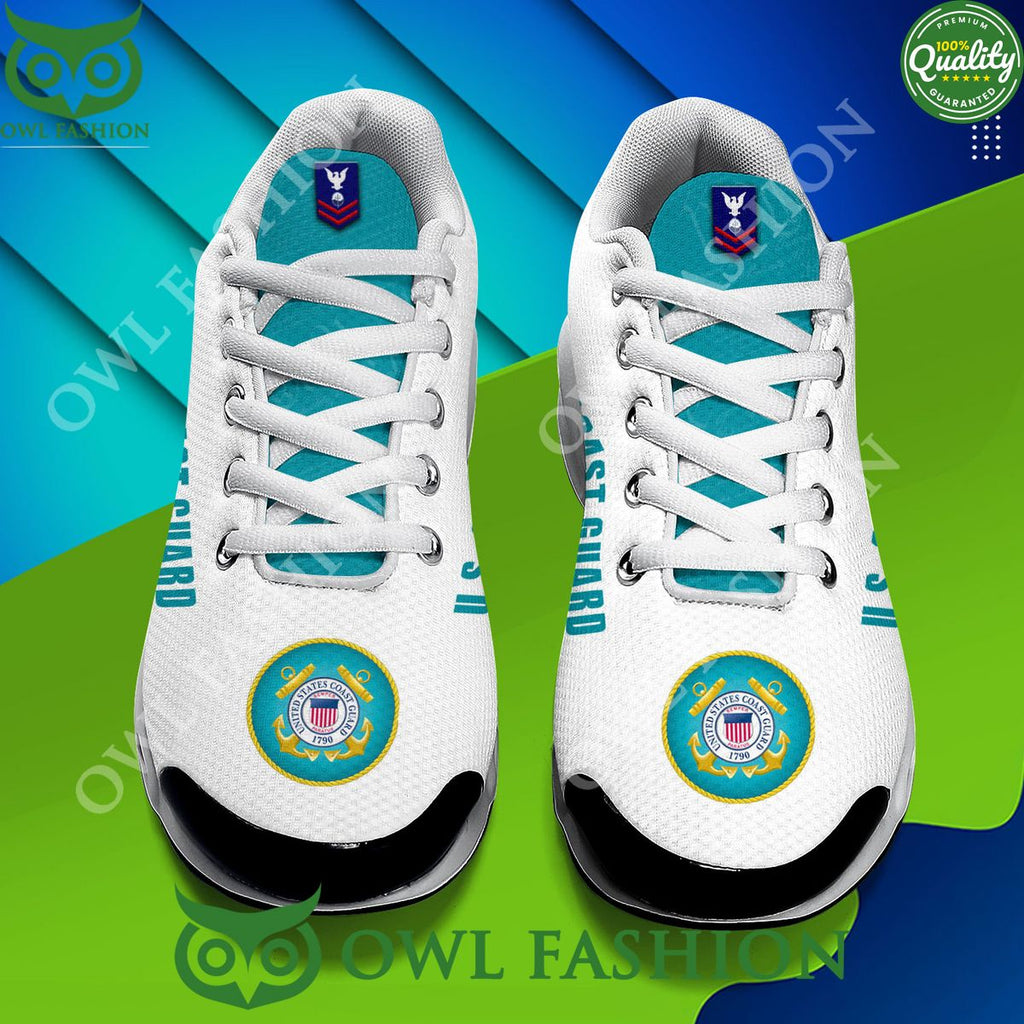 Personalized US Coast Guard Popeye the Sailor sport air max shoes