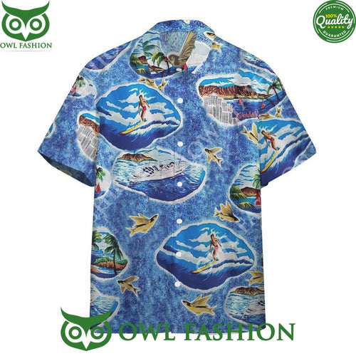 3D Honolulu Goose In Top Gun Custom Hawaiian Shirt