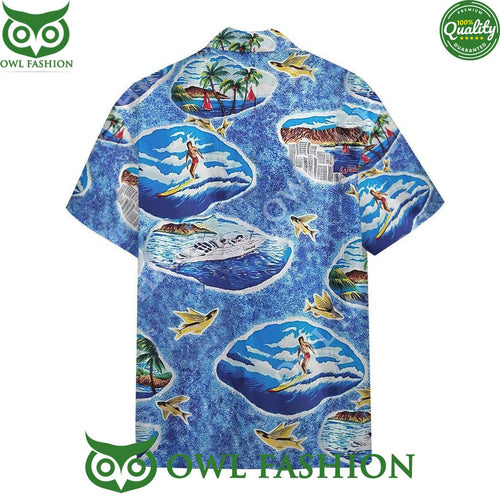 3D Honolulu Goose In Top Gun Custom Hawaiian Shirt