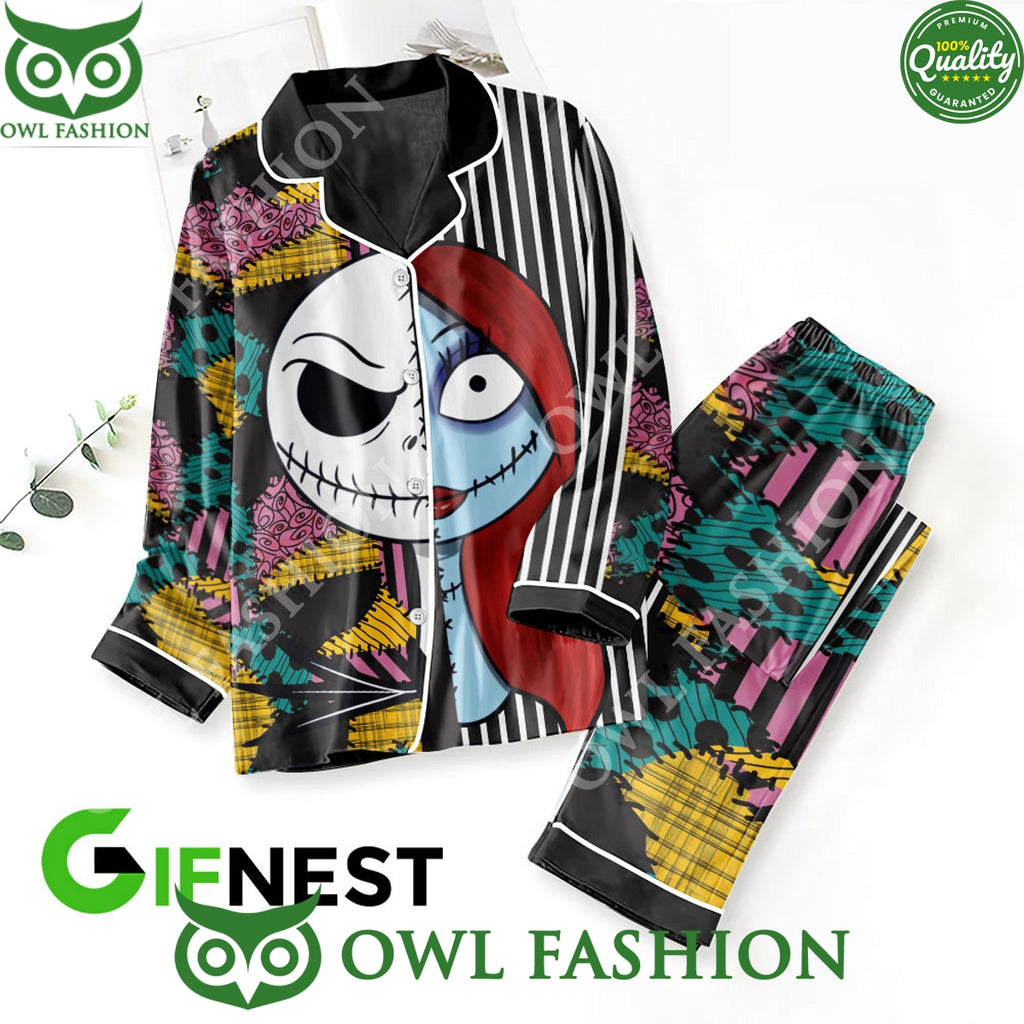 The Nightmare Before Christmas Halloween Horror Pajamas Set