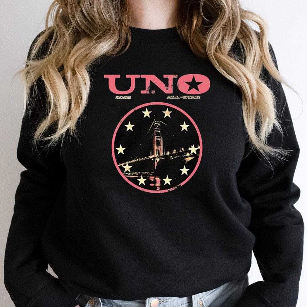 Uno 2025 All Star Black t Shirt