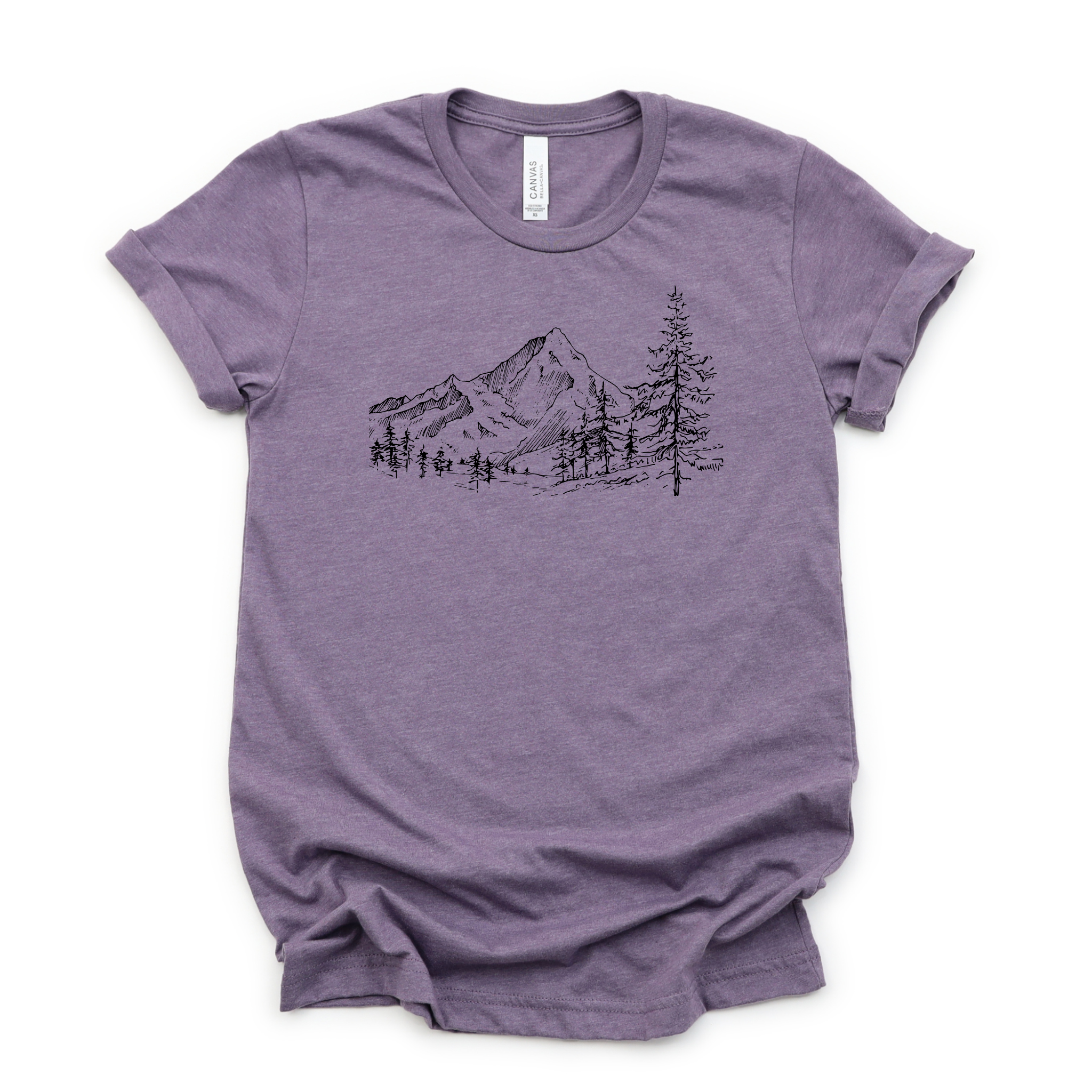New Mountain Scene Graphic Tee  314