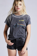 Pink Floyd Dk Side Money Burn Out Tee