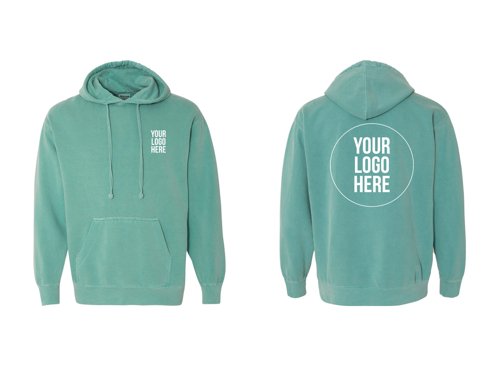 Custom Logo - Comfort Colors 1567 Adult Hoodie - 11 Colors