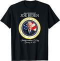 46th President Joe Biden Inauguration Day Commemorative Seal T-Shirt Classic Menswear Hoodie, Sweatshirt | RetroVerseTees.com