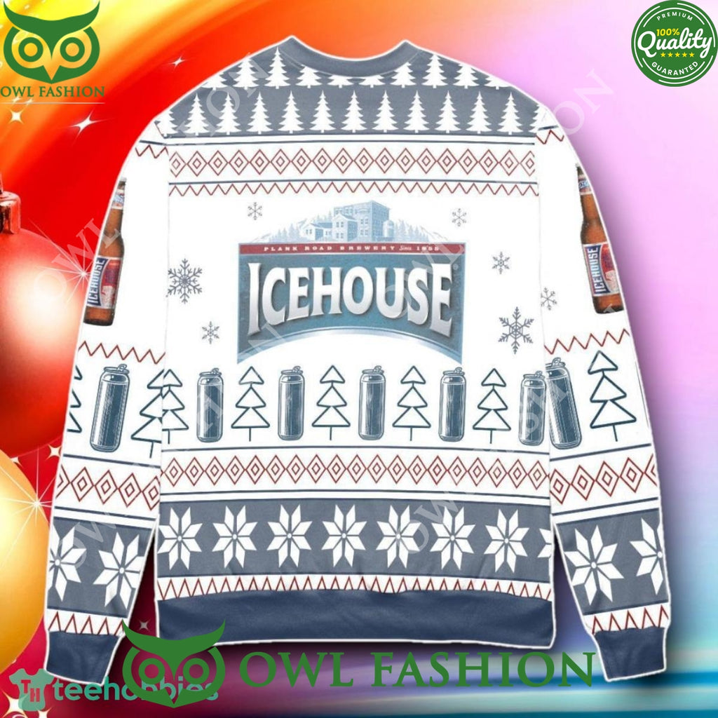 Ice House Logo Christmas Trending 2024 Christmas Ugly Sweater