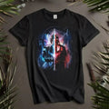 4nakin Skywalkr & Darth Vadr T-shirt, Cotton Unisex T-shirt, Streetwear Crewneck For Men Women Hoodie, Sweatshirt