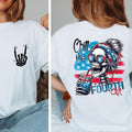 4th FOG July Shirt, USA Shirt, Funny 4th FOG July Shirt, Retro American Flag Shirt, Independence Day Shirt,USA Tee style...