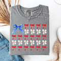 4th Of July Bows Graphic Tee Hoodie, Sweatshirt | RetroVerseTees.com