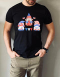4th Of July Gnomes T- Shirtfreedom Shirt Fourth Of July Shirt Independence Day Shirts Summer Tee Holiday Tee Gnome Lovers...