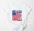 4th Of July Shirt God Bless America Shirt Patriotic Shirt Faith T-shirt Gift For American American Shirt Independence Tee...