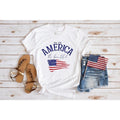 4th Of July T-Shirt, America The Beautiful Shirt, Patriotic Shirt, Independence T-Shirt, American Flag Shirt, Patriotic...