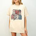 4th of July America Shirt, Sparkly America Shirt, Independence Day, 4th of July Shirt, Leopard 4th of julyShirt, USA...