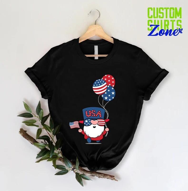 4th of July Gnome Shirt,4th of July Shirt,Gnome Shirt,Patriotic Shirt,Independence Day Shirt,4th of July...