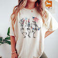 4th of July Skellies, 4th of July Shirts, Dancing Skeleton Shirt, American Flag Shirt,4th of July, Stars and Stripes...