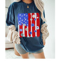 4th of July T-Shirt, July Fourth T-Shirt, Brushstrokes USA Flag Shirt Hoodie, Sweatshirt | RetroVerseTees.com
