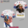 4th of July Red White And Brad Paisley 3D Shirt