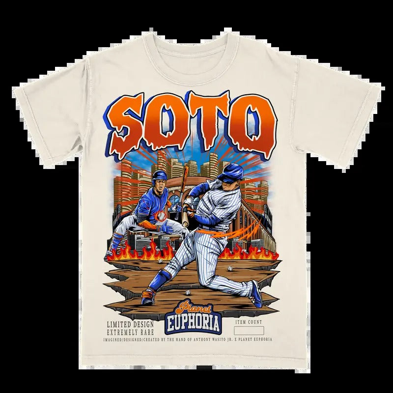 Juan Soto V2 Tee #/500 Tee - Soft and Comfortable Shirt - Unisex - Graphic T-Shirt Hoodie, Sweatshirt | RetroVerseTees.com