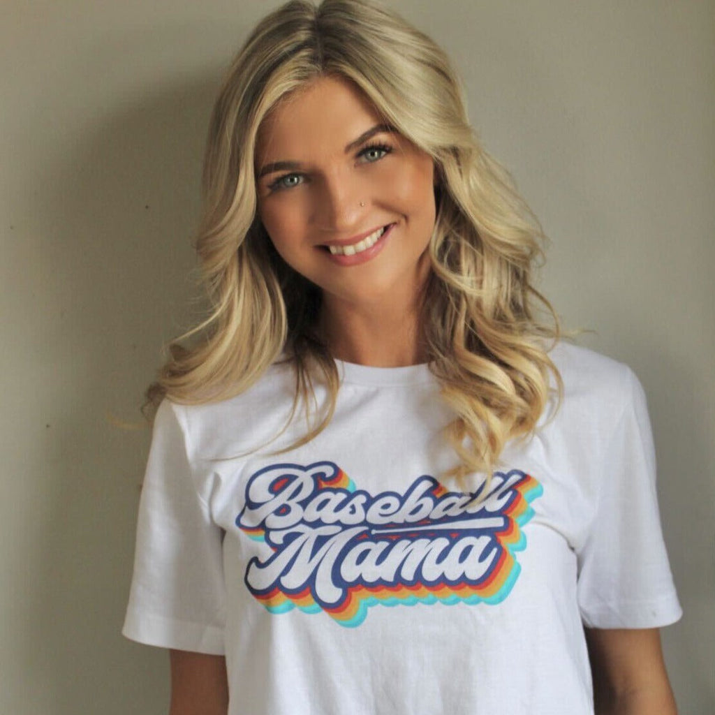 Baseball Mama T-Shirts, Hoodie, Sweatshirt | RetroVerseTees.com (Image 1)