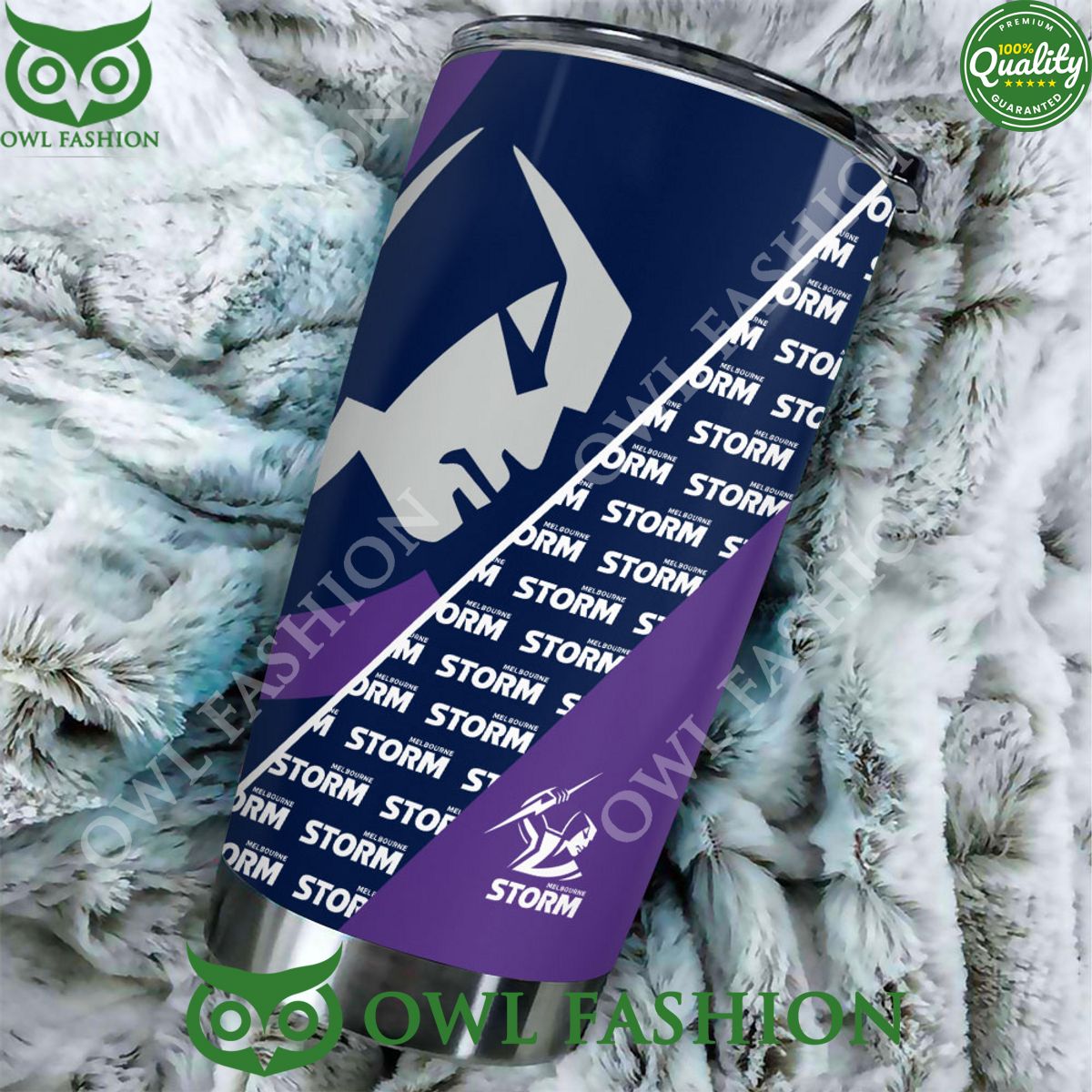 Melbourne Storm Logo Rugby Australia Tumber Cup