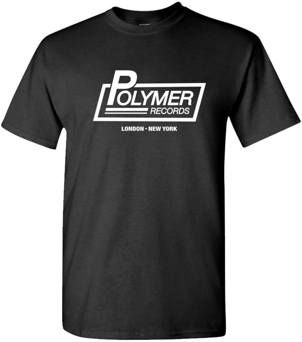 Polymer Records - Parody Music Band 80s - Mens Cotton T-Shirt