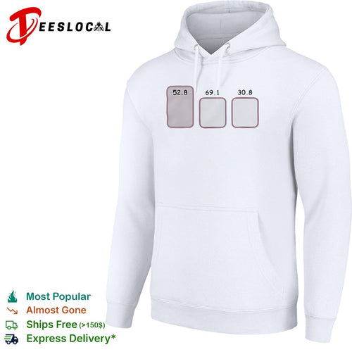 528 691 and 308 Numerical Data Set shirt