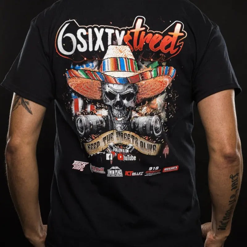 6 Sixty Street - Sombrero T-shirt Cotton Crewneck Hoodie, Sweatshirt | RetroVerseTees.com