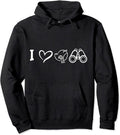 I Love Birdwatching Binoculars Birding Bird Watching Hoodie