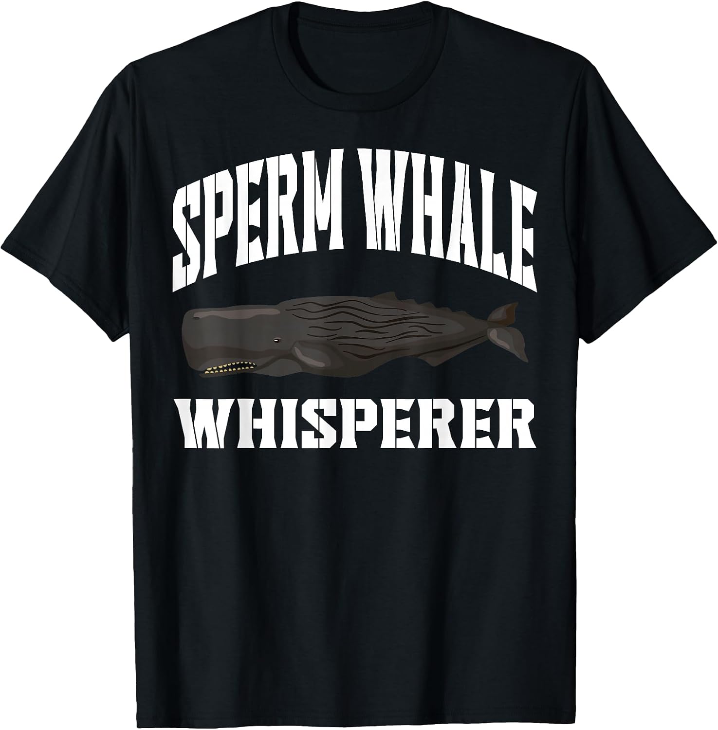 Cool Sperm Whale Humor Quote Merch