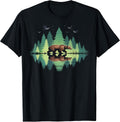 Retro Forest Trees Outdoors Wildlife Bear