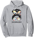 Daycare Teacher Life Messy Bun Mother's Day Pullover Hoodie