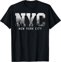 NYC New York City Skyline Souvenir T-Shirt