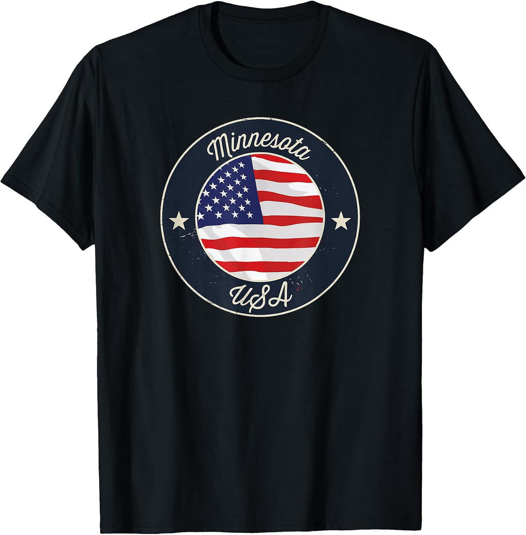 Minnesota US Flag Merch