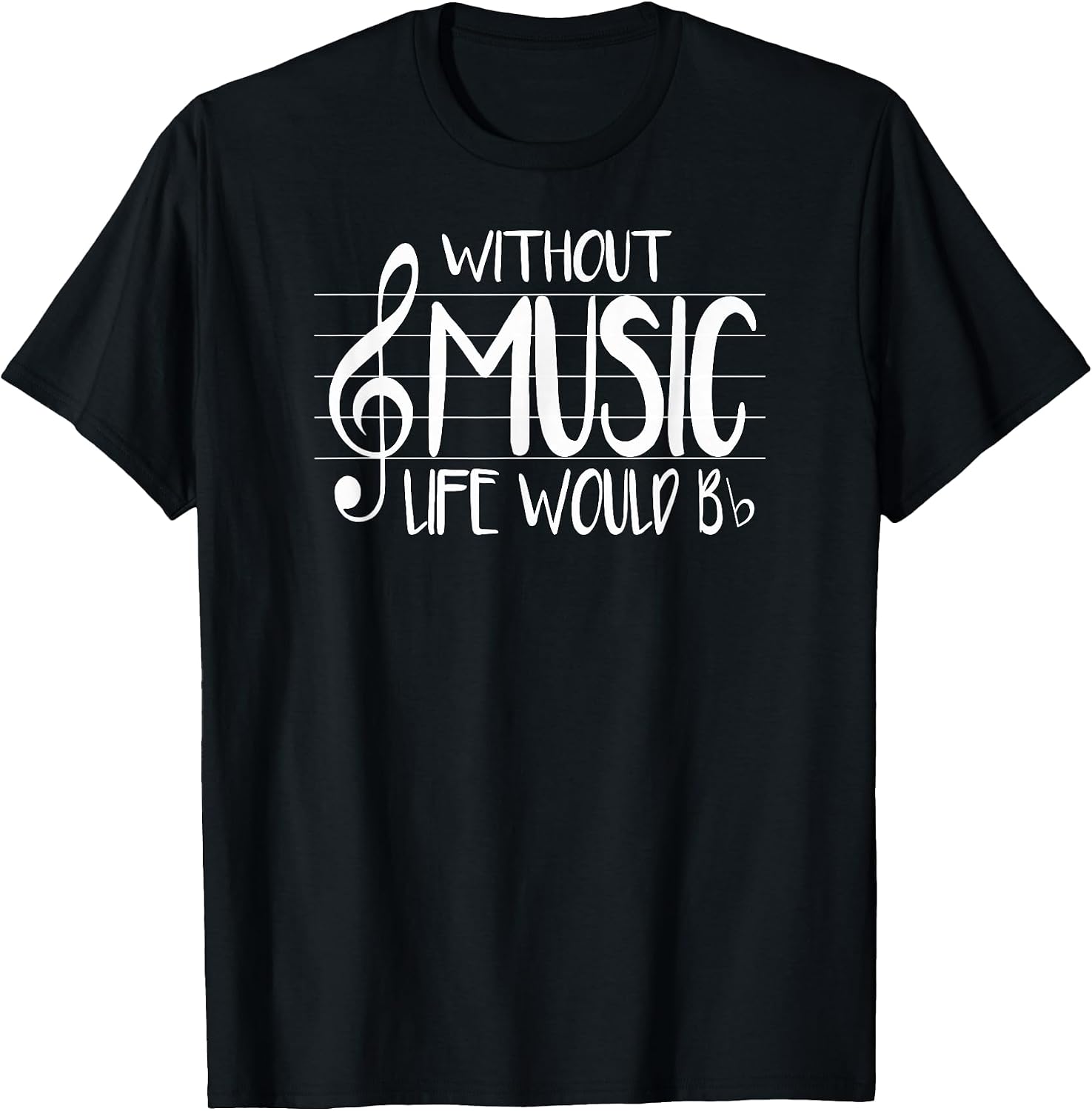 Musical Notes Band Camp Funny Pun Tee