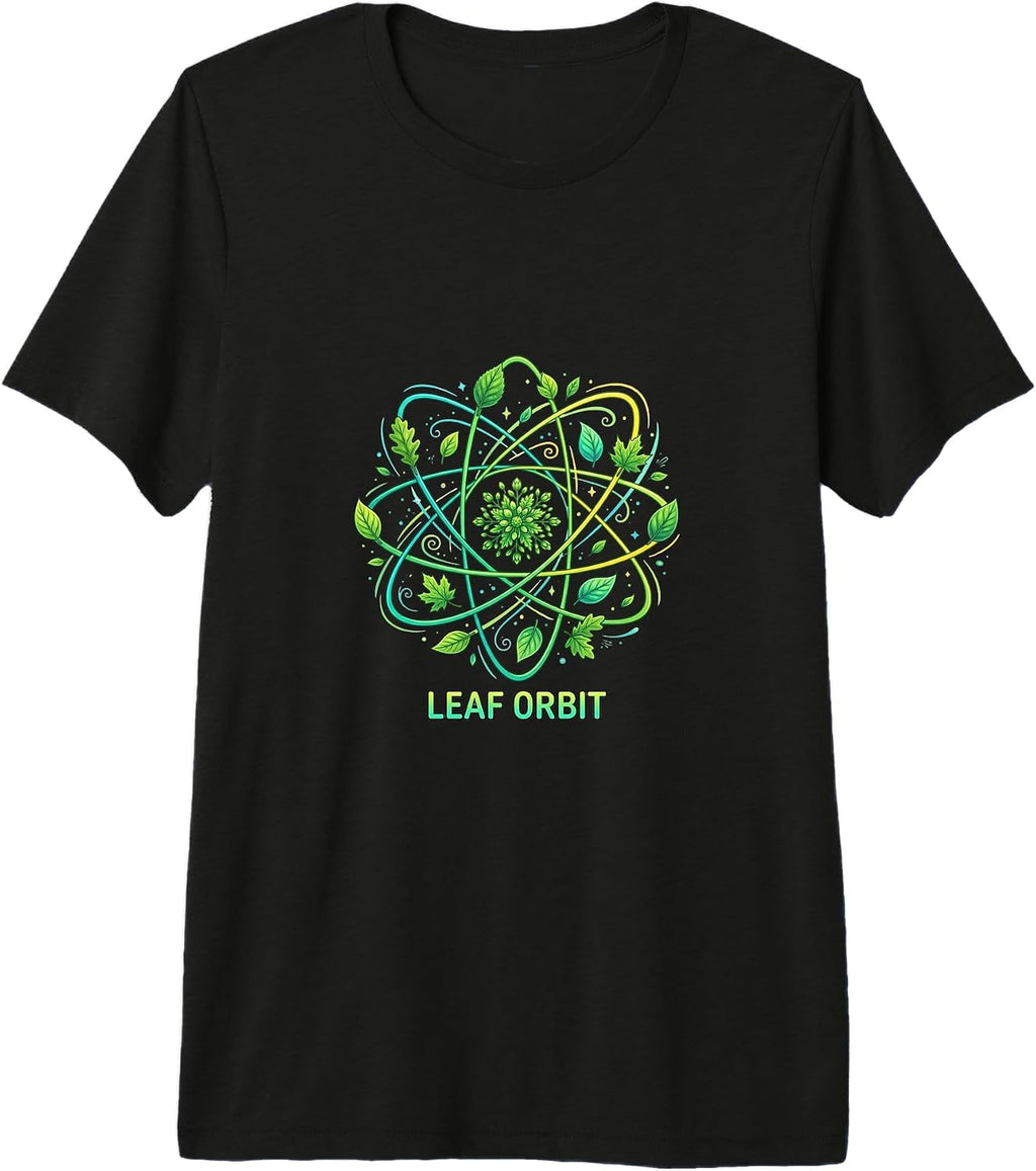 Leaf Orbit Nature Energy Concept