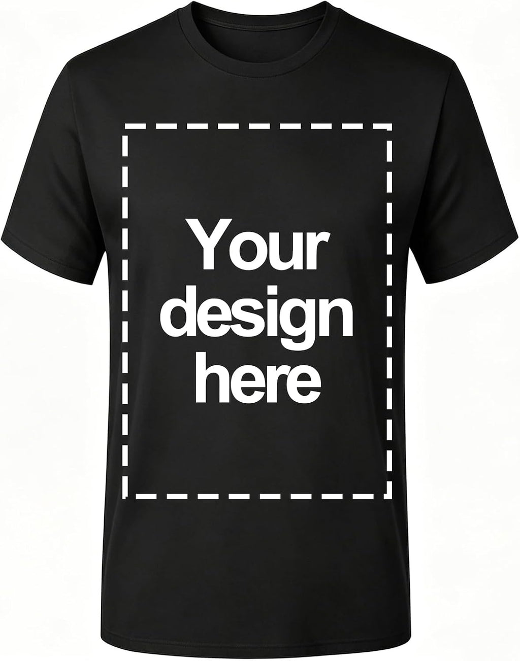 Custom T Shirts for Men Women, Personalized Shirt with Image, Text or Logo, Customized T-Shirts Design Your Own
