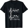 Band Geek Music Notes Shirt