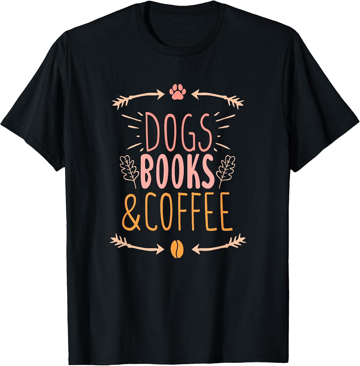 Dogs Books & Coffee Funny Ideas