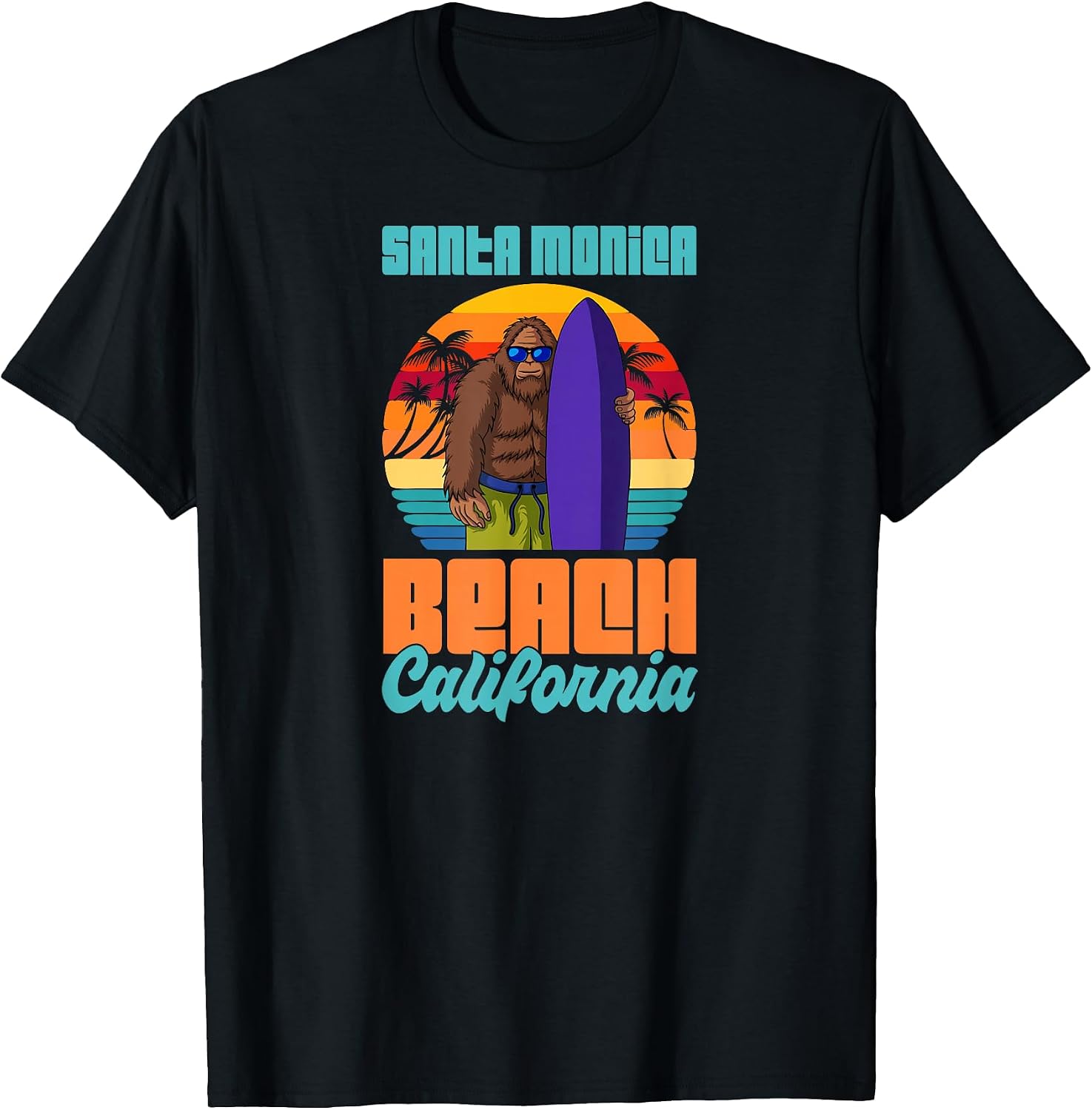 Matching Santa Monica California Trip Beach Merch