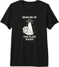 Ufo Sci Fi Humor Saucer Beam Me Up