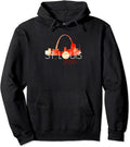 Giant Baseball Hometown Skyline Saint Louis Red Cardinal2020 Pullover Hoodie