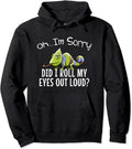 Chameleon Drawing  Pullover Hoodie