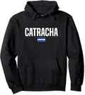 Catracha Hoodie Honduran Girl Honduran Woman Honduras Flag Catracha Pullover