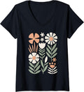 Vintage Boho Abstract Floral Graphic Design