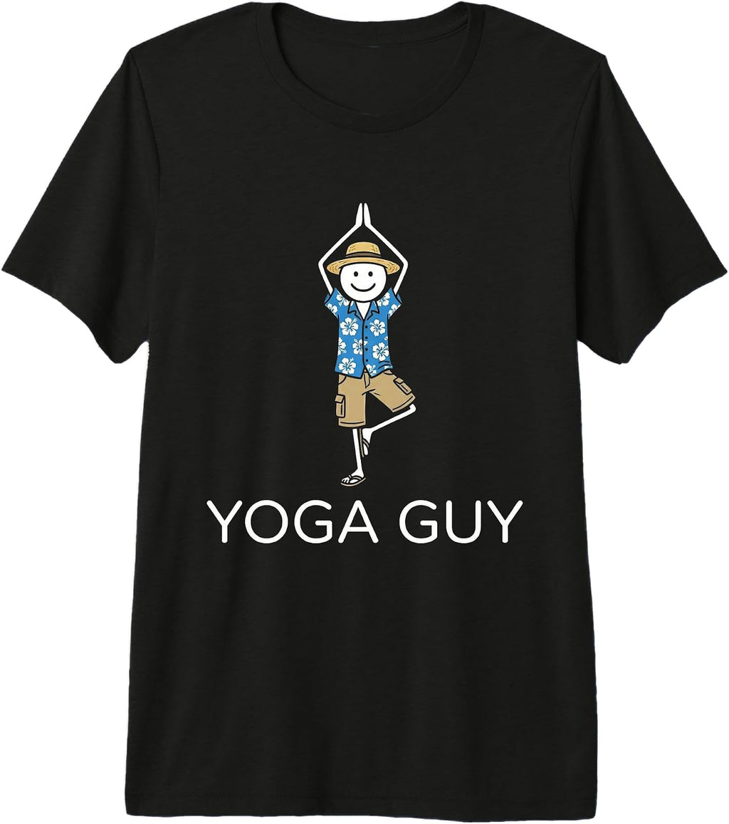 Funny Yoga Guy Meditation