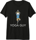 Funny Yoga Guy Meditation