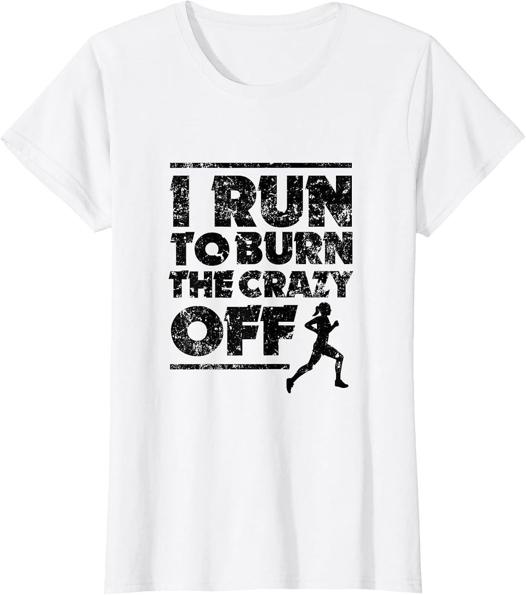 Funny Womens Runner T-Shirt
