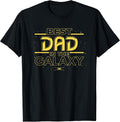 Best Dad in the Galaxy Birthday Father’s Day T-Shirt